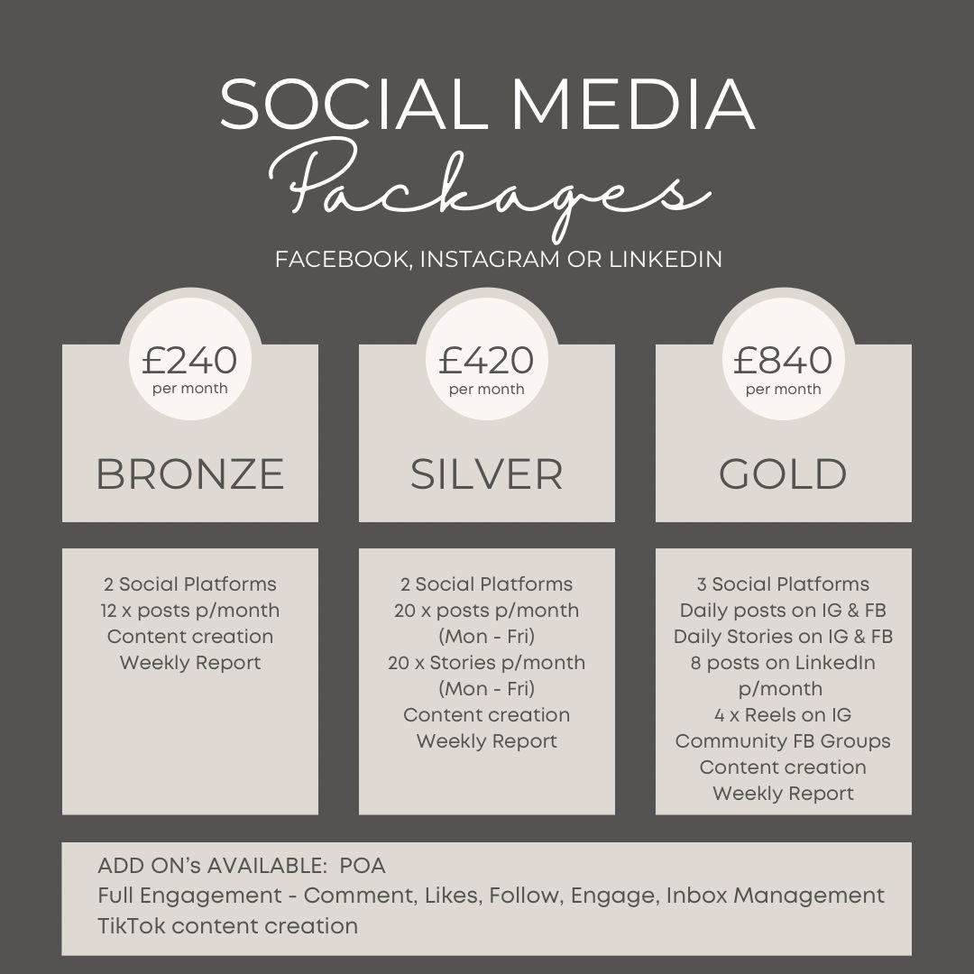 Social Media Packages